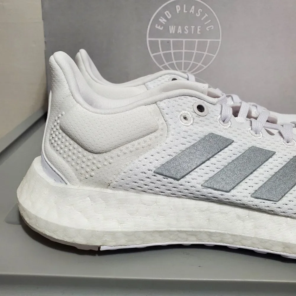 Adidas Pureboost 21 Women's Sz 6 White GZ3006 Running Sneakers BNIB - Picture 3 of 10